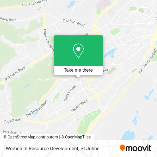 Women In Resource Development map
