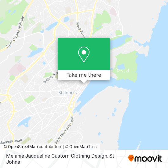 Melanie Jacqueline Custom Clothing Design map