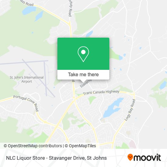 NLC Liquor Store - Stavanger Drive map