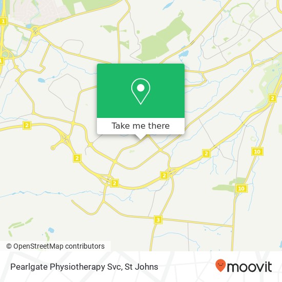 Pearlgate Physiotherapy Svc map