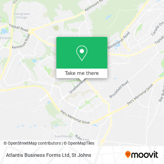 Atlantis Business Forms Ltd map