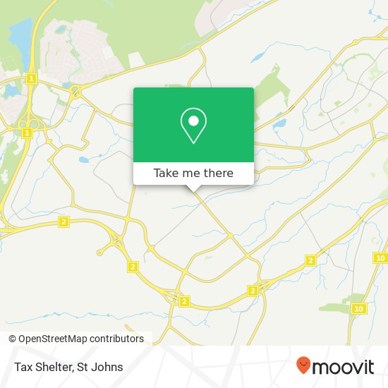 Tax Shelter map