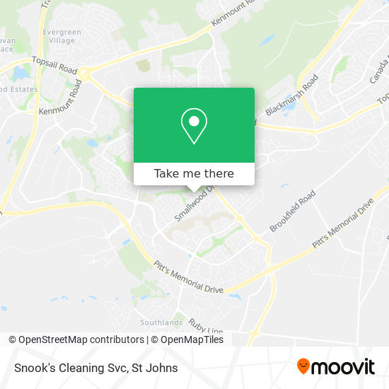 Snook's Cleaning Svc map
