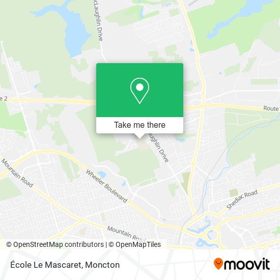 École Le Mascaret plan
