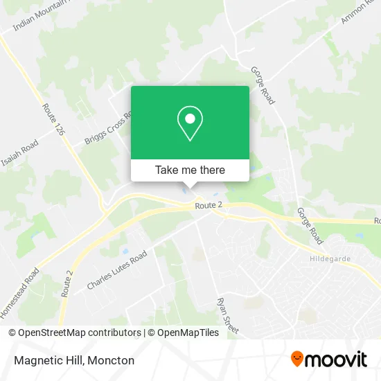 Magnetic Hill map