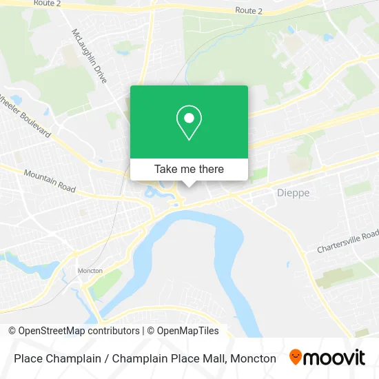 Place Champlain / Champlain Place Mall map