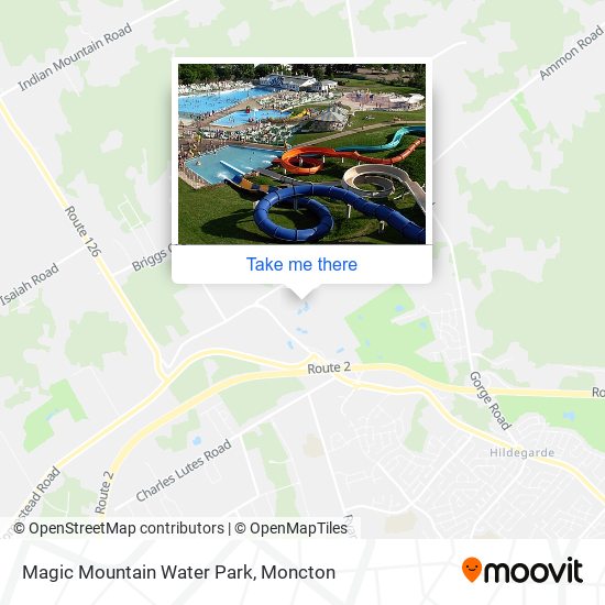 Magic Mountain Water Park plan