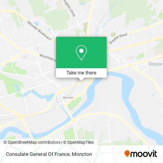 Consulate General Of France map