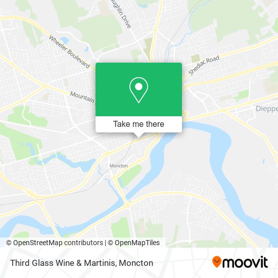 Third Glass Wine & Martinis map