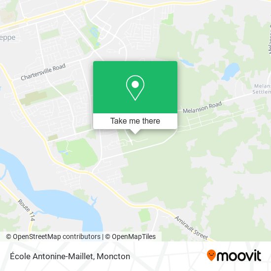 École Antonine-Maillet map