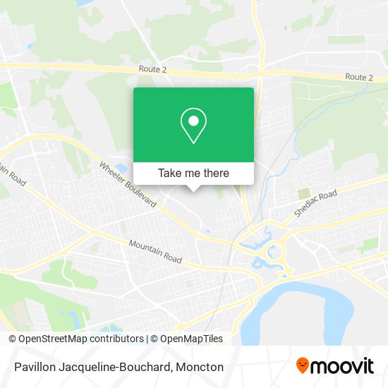 Pavillon Jacqueline-Bouchard map