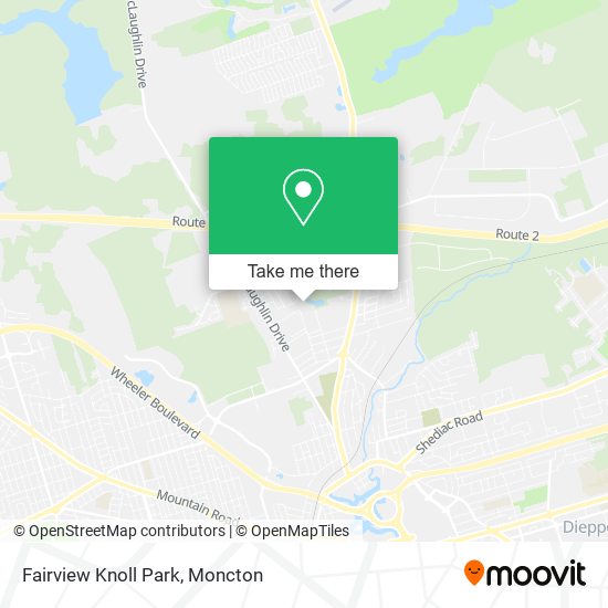 Fairview Knoll Park plan