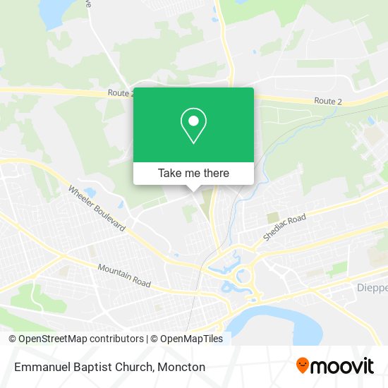 Emmanuel Baptist Church map