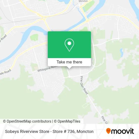 Sobeys Riverview Store - Store # 736 map