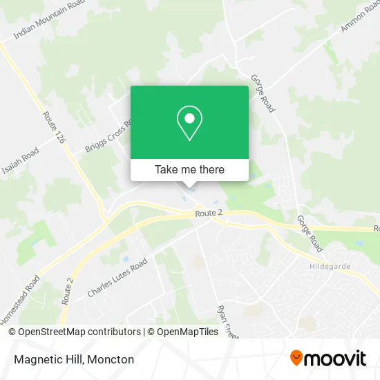 Magnetic Hill map