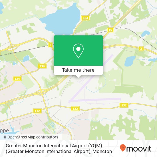 Greater Moncton International Airport (YQM) (Greater Moncton International Airport) plan