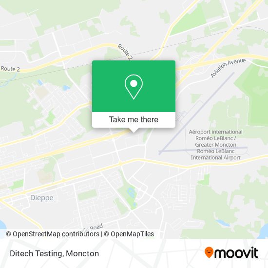Ditech Testing map