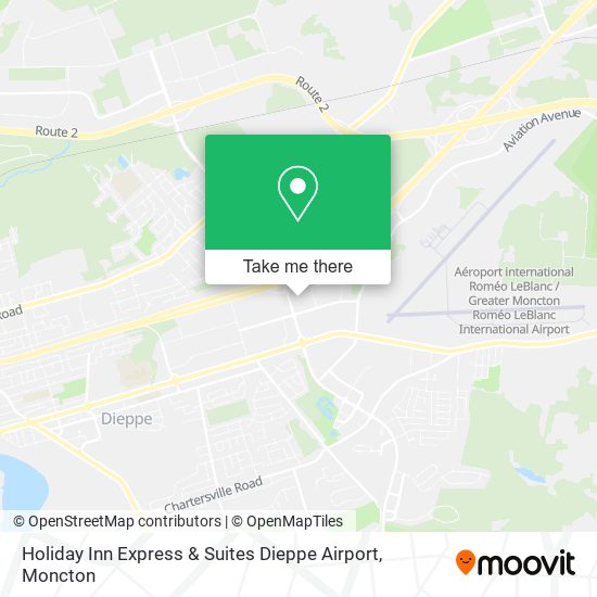 Holiday Inn Express & Suites Dieppe Airport plan