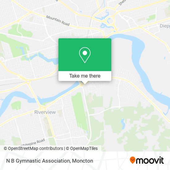 N B Gymnastic Association map