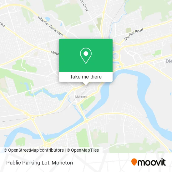 Public Parking Lot plan
