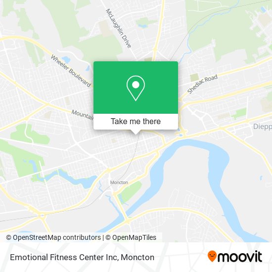 Emotional Fitness Center Inc map