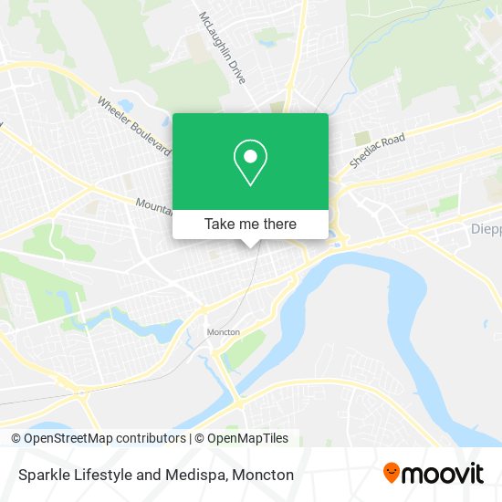 Sparkle Lifestyle and Medispa map