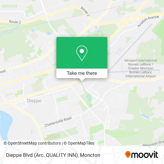 Dieppe Blvd (Arc. QUALITY INN) plan