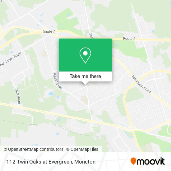 112 Twin Oaks at Evergreen map