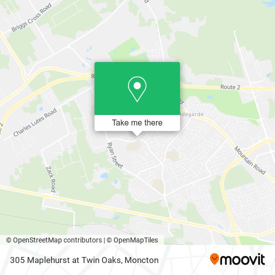 305 Maplehurst at Twin Oaks map