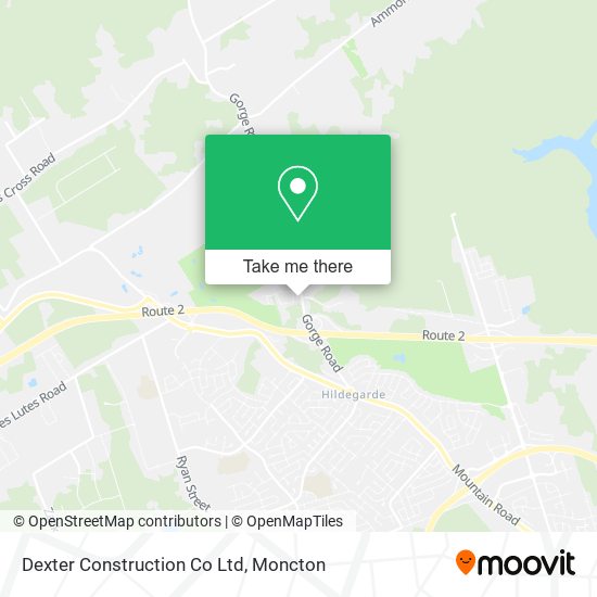 Dexter Construction Co Ltd map