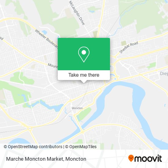 Marche Moncton Market plan
