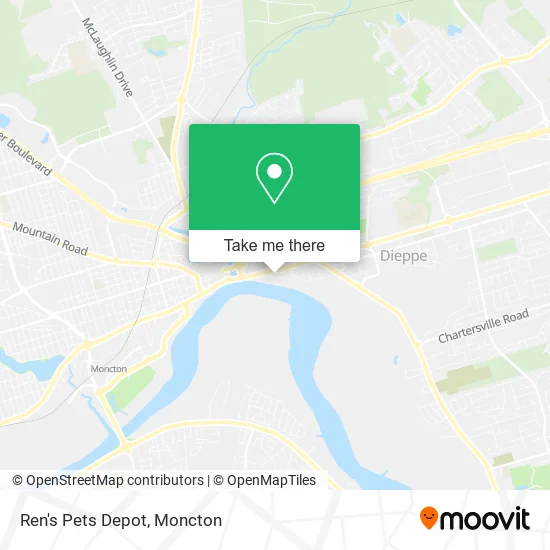 Ren's Pets Depot map