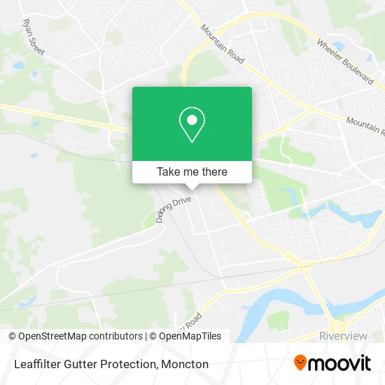 Leaffilter Gutter Protection map