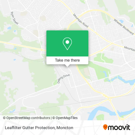 Leaffilter Gutter Protection map