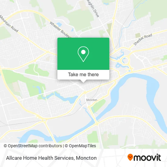 Allcare Home Health Services map