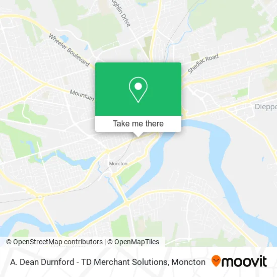 A. Dean Durnford - TD Merchant Solutions map