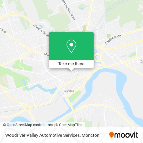 Woodriver Valley Automotive Services map
