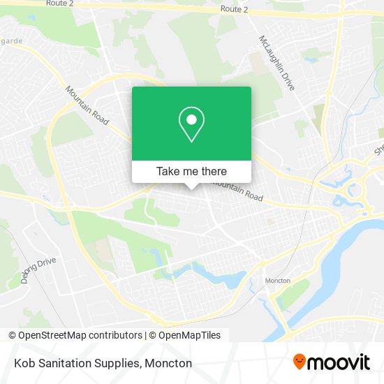 Kob Sanitation Supplies map