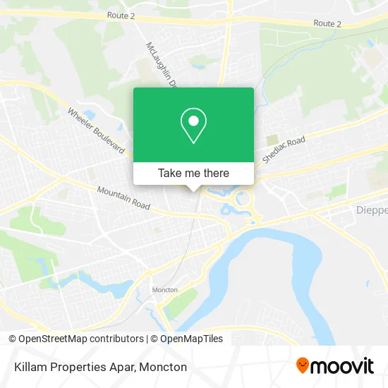 Killam Properties Apar map