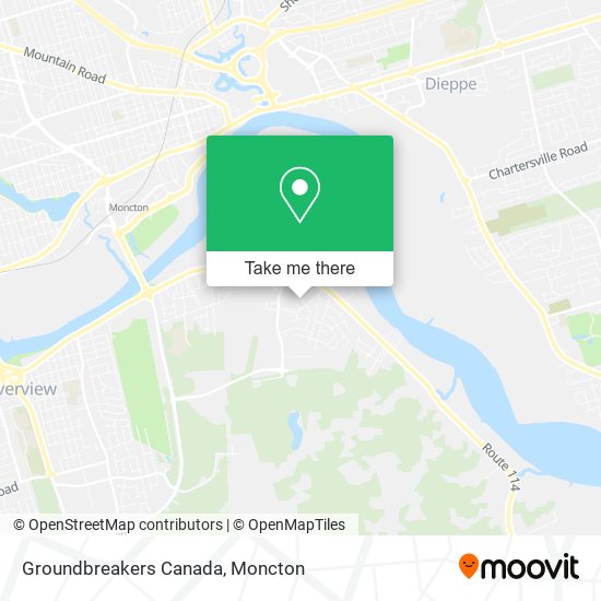 Groundbreakers Canada map