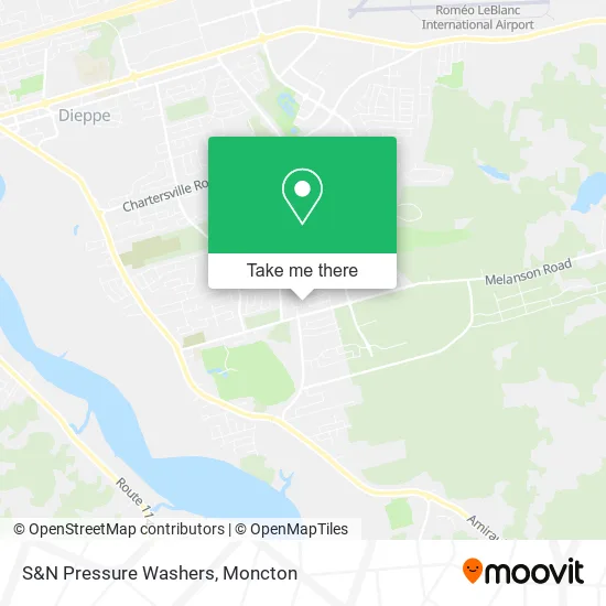 S&N Pressure Washers map