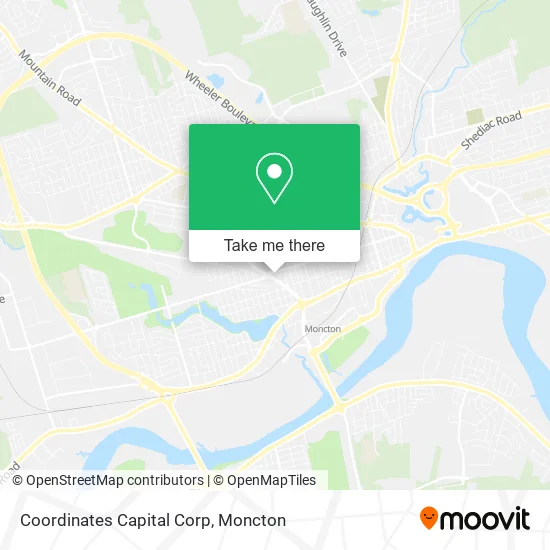 Coordinates Capital Corp map