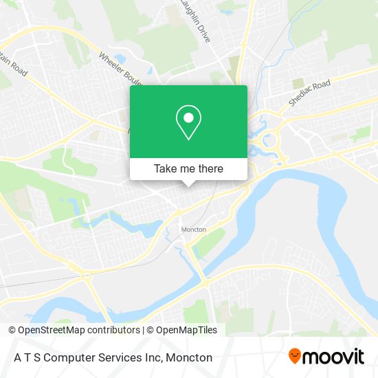 A T S Computer Services Inc map
