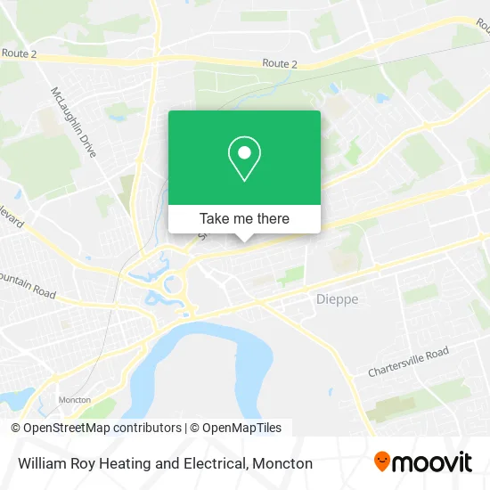 William Roy Heating and Electrical map