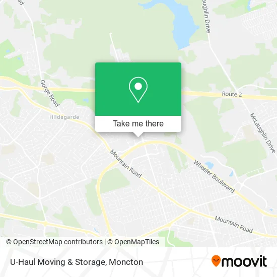 U-Haul Moving & Storage map