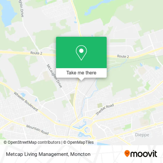 Metcap Living Management map