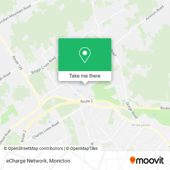 eCharge Network map