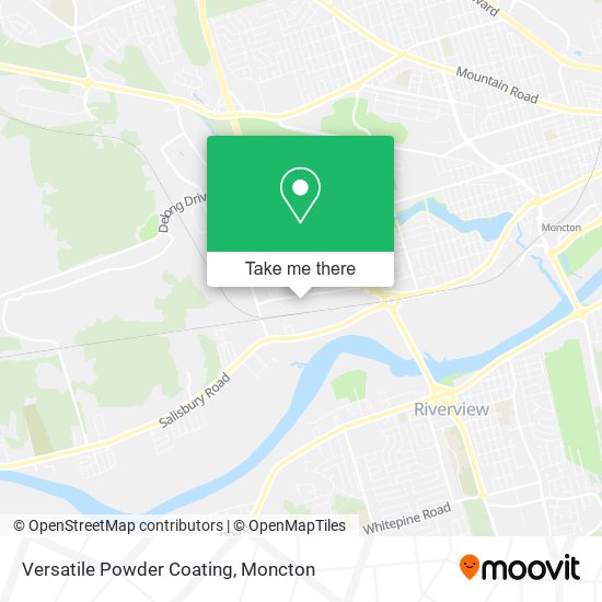 Versatile Powder Coating map