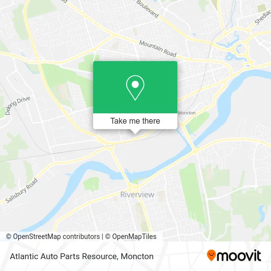 Atlantic Auto Parts Resource map