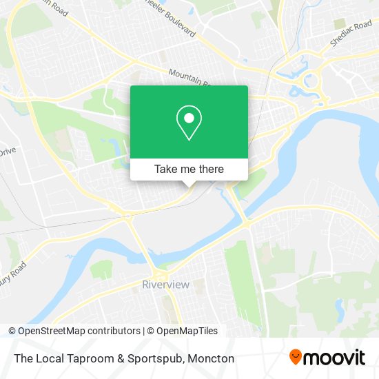 The Local Taproom & Sportspub map